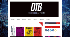 Desktop Screenshot of dropthebeatz.com